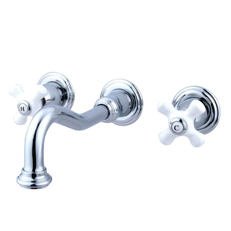 KS3121PX 2-Handle Wall Mount Bathroom Faucet